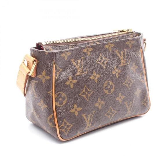 LOUIS VUITTON Brown Monogram Leather Shoulder Bag - Picture 3 of 11